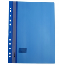 Швидкозшивач А4 NORMA 5262-06 з перфор. глянець синій (10) /5262-06N/