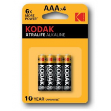 Батарейка KODAK ААА LR03 сольова  4шт/упак. (ціна за уп)