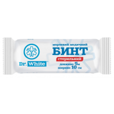Бинт стерильний Dr. White 5x10