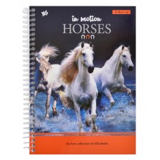 Блокнот YES А5 на спір. 80арк. Horses 680991 /680991/