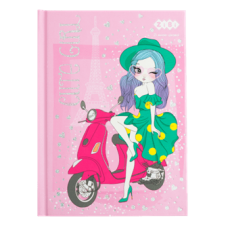 Блокнот ZiBi KIDS Line А6 тв. пал. 64арк. CUTE GIRL 12715-10 рожевий /ZB.12715-10/