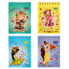 Блокнот ZiBi KIDS Line А7 на гориз. спір. 40арк. BUSY SNAIL 12103 /ZB.12103/
