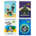 Блокнот ZiBi KIDS Line А7 на гориз. спір. 40арк. PATRIOT HEROES/ANIMALS 12104 (20) /ZB.12104/