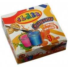 Гуаш  9кол. CLASS 7618, 10мл /7618C/ АКЦІЯ!