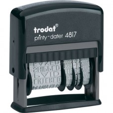 Датер 3,8мм пласт. с бух.терм. TRODAT 4817 /4817/