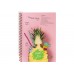 Книга канц. на спіралі  А4  80арк # офс. OPTIMA Fruits 20846-02, пластик. обкл. /O20846-02/
