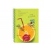 Книга канц. на спіралі  А4  80арк # офс. OPTIMA Fruits 20846-02, пластик. обкл. /O20846-02/