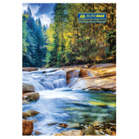 Книга канц. тв.пал. А4  96арк # газ. BUROMAX 2430 (8) /BM.2430/