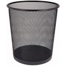 Корзина для паперів метал. Eagle TY550-01, 5,3л кругла чорна /TY550-01/