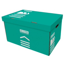 Короб для архівних боксів BUROMAX 3270-06 бірюзовий, /BM.3270-06/