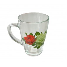 Кружка Капучіно 300мл (20шт) 07с1334 Букет Троянд