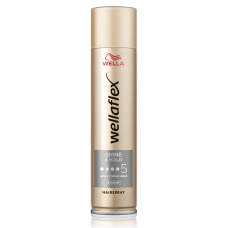 Лак д/волосся Wellaflex Shine & Hold 5 Ultra Strong Hold 400мл