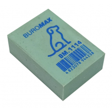 Гумка BUROMAX 1114 прямокутна, кольорова (60) /BM.1114/