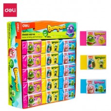 Гумка DELI EH01200 BоmPees, кольорова (45) /EH01200/