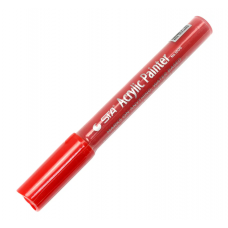 Маркер акриловий STA 1000-R108 2-3 мм, насичений Scarlet Red (10)
