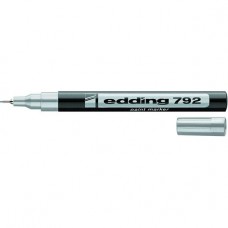 Маркер лакуючий Edding e-792 0,8мм срібний (10)