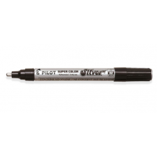 Маркер перм. PILOT SC-S-M Super Color 2мм срібло /SC-S-M/