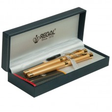 Набір ручок REGAL R68001.А.RF перова+ролер. в пробк.футлярі /R68001.А.RF/