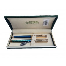 Набір ручок REGAL R68006.H.RF перова+ролер. в оксамит. футлярі /R68006.H.RF/