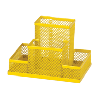 Настільний набір ZiBi 3116-08 метал. жовтий 150х100х100мм (12), /ZB.3116-08/