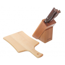 Ніж кухонний TRAMONTINA Tradicional 22299/038 наб. 6пр. (4 ножа+досточка+колода)