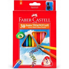 Олівці кольорові 30кол. Faber-Castell 116530/116538 "Jumbo" трикутні /116530/116538/