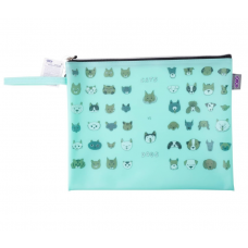 Папка для зошитів ZiBi KIDS Line 703503 "Котики та собачки" А4, на блискавці, силіконова, /ZB.703503/