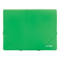 Папка на гумках А4 ECONOMIX 31601-04 зелена (20) /E31601-04/