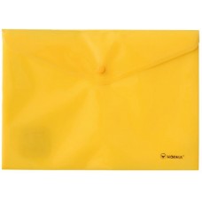 Папка на кнопці А4 NORMA 5106-03 неонова жовта (12) /5106-03N/
