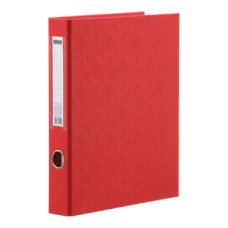 Папка на кільцях А4 4к. 40мм, BUROMAX 3106-05 червона (24) /BM.3106-05/
