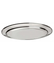 Поднос WELLBERG WB-7512 овал 25см метал.
