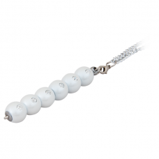 Ручка кулькова LANGRES LS.401021-12 Secret з кристалами, біла