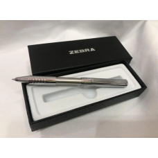 Ручка кулькова авт. Zebra Slide хром в футлярі SL-F1