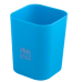 Підставка для ручок BUROMAX 6352-14 RUBBER TOUCH блакитна /BM.6352-14/