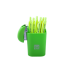 Підставка для ручок BUROMAX 6352-15 RUBBER TOUCH св.зелена /BM.6352-15/