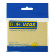Стікери BUROMAX 76*102 100арк 2313-99 асорті (12), /BM.2313-99/