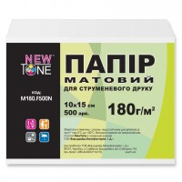 Фотопапір матовий 10х15см, 180г/м, 500арк. NEW TONE M180.F500N