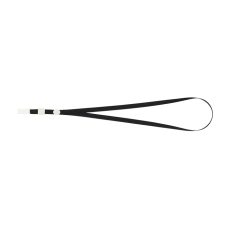 Шнурок для бейджа BUROMAX 5426-01 з кліпом, чорний (50) /BM.5426-01/